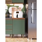 Balcão 1 Porta 50cm Greta Freijó/oliva