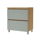 Balcão 1 Porta Basculante 1 Gaveta 80cm  100% Mdf Rainha Natu