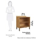 Balcão 1 Porta Basculante 1 Gaveta Com Tampo 80cm 100% Mdf Es