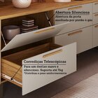 Balcão 1 Porta Basculante 1 Gaveta Com Tampo 80cm 100% Mdf Es