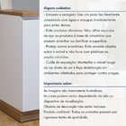 Balcão 1 Porta Com Rodapé 20cm 100% Mdf Rainha Branco/nature