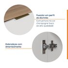 Balcão 1 Porta Com Tampo E Rodapé Ipanema Cabecasa Madeiraori