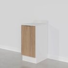 Balcão 1 Porta Com Tampo E Rodapé Ipanema Cabecasa Madeiraori