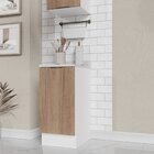 Balcão 1 Porta Com Tampo E Rodapé Ipanema Cabecasa Madeiraori