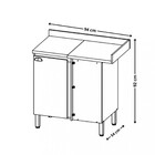 Balcão 1 Porta Com Tampo Finesse Thb