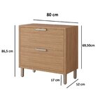 Balcão 1 Porta E 1 Gaveta Helen Yescasa Freijó