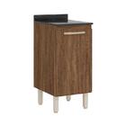 Balcão 1 Porta Loá 40cm Com Tampo Mdp - Nicioli