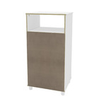 Balcao 1 Porta para Água Branco 85x42,5x36cm Politorno