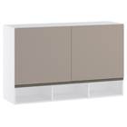 Balcão 20cm Branco 1 Porta Legno Crema BP 82,5x20x53cm Spring Luciane