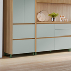 Balcao 1 Porta Bascula 1 Gaveta Nesher Rainha 70Cm 100% Mdf