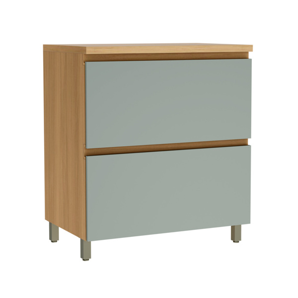 Balcao 1 Porta Bascula 1 Gaveta Nesher Rainha 80Cm 100% Mdf