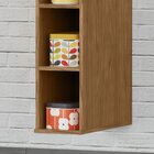 Balcão 20cm 3 Nichos Toscana Freijó - Mx Móveis