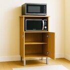 Balcão 2 Fornos Forno E Microondas Com 2 Portas E Prateleira