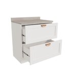 Balcão 2 Gavetões 80cm Arizona Cabecasa Madeiraoriginals