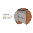 Balcão 2 Gavetões 80cm Com Tampo Arizona Cabecasa Madeiraorig