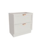 Balcão 2 Gavetões 80cm Sem Tampo Arizona Cabecasa Madeiraorig