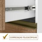 Balcao 2 Gavetoes Corrediças Telescopicas Mdf Kali Premium 12