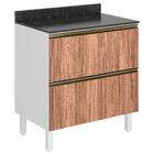 Balcao 2 Gavetoes Corrediças Telescopicas Mdf Kali Premium 12