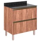 Balcao 2 Gavetoes Corrediças Telescopicas Mdf Kali Premium 12