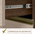 Balcao 2 Gavetoes Corrediças Telescopicas Mdf Kali Premium 12