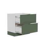 Balcão 2 Gavetões, Gaveta Auxiliar, Tampo, Rodapé E Puxador 1