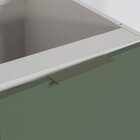 Balcão 2 Gavetões, Gaveta Auxiliar, Tampo, Rodapé E Puxador 1