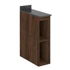 Balcão 2 Nichos Kali Premium Com Tampo Mdf 15mm - Nicioli