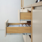 Balcão 2 Portas 120cm 3 Gavetas Allure Linea Brasil