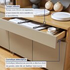 Balcão 2 Portas 1 Gaveta 80cm 100% Mdf Realeza Premium Carval