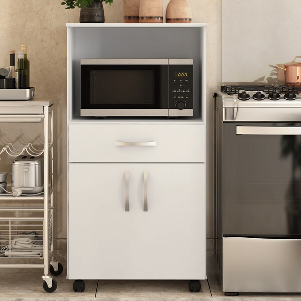 Balcão 2 Portas 1 Gaveta E Nicho Oven Demobile