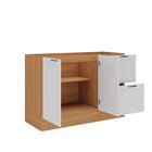 Balcão 2 Portas 2 Gavetas 120cm Sem Tampo Soho Cabecasa Madei