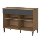 Balcão 2 Portas 2 Gavetas Com Tampo Juliana Aramóveis