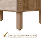 Balcao 2 Portas 3 Gavetas 120cm Com Tampo Mdf Kali Premium 12