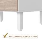 Balcao 2 Portas 3 Gavetas 120cm Com Tampo Mdf Kali Premium 12