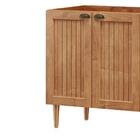 Balcão 2 Portas 3 Gavetas Versalles 120cm Em Madeira Maciça -