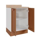 Balcão 2 Portas 60cm Com Tampo Arizona Cabecasa Madeiraorigin