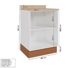 Balcão 2 Portas 60cm Com Tampo Arizona Cabecasa Madeiraorigin