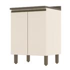 Balcão 2 Portas 60cm Connect Com Tampo - Móveis Henn