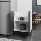 Balcão 2 Portas 60cm Sem Tampo Com Rodapé Ipanema Cabecasa Ma