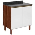 Balcao 2 Portas 70cm Em Mdf Kali Premium 12221x21 Nicioli