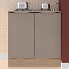 Balcao 2 Portas 80cm Com Tampo 17021 Ferrara Pln