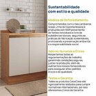 Balcão 2 Portas 80cm Com Tampo Aroeira Cabecasa Madeiraorigin