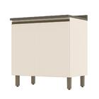 Balcão 2 Portas 80cm Com Tampo Connect - Móveis Henn