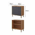 Balcão 2 Portas 80cm Diva Mgm Móveis