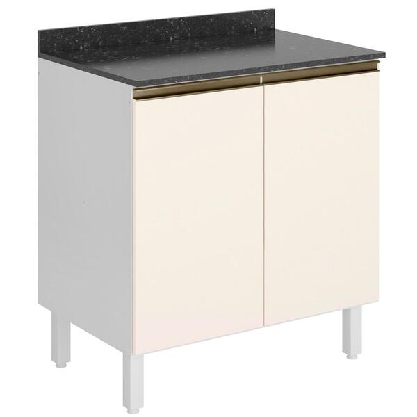 Balcao 2 Portas 80cm Em Mdf Kali Premium 12223x21 Nicioli