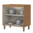 Balcão 2 Portas 80cm Requinte Henn