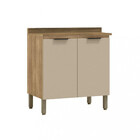 Balcão 2 Portas 80cm Viv Aluminum Kits Paraná