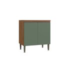 Balcão 2 Portas 85cm Greta Freijó/oliva