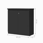 Balcao 2 Portas Amelia Preto Onix