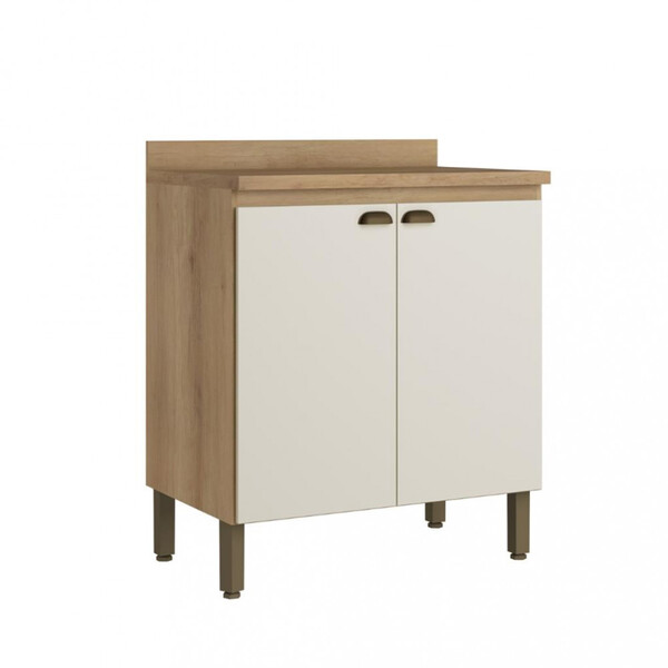 Balcão 2 Portas Com Tampo 80cm Finesse Thb